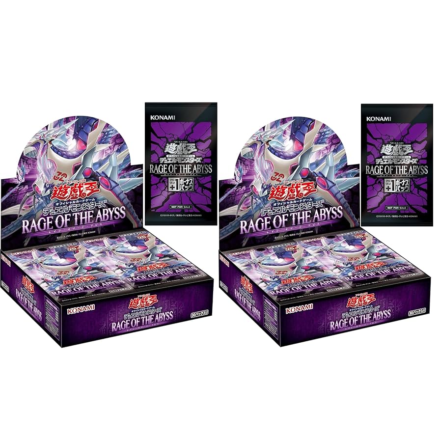 遊戯王 レイジオブジアビス BOX 未開封 シュリンク付き 遊戯王OCG RAGE