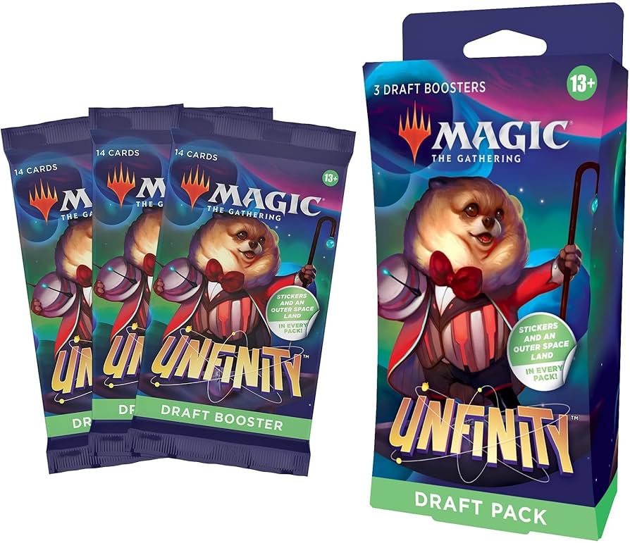 Magic: The Gathering Unfinity 3-Booster Draft Pack | 42 Magic