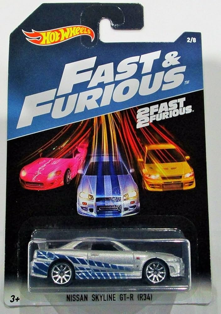 Amazon.com: Hot Wheels 2017 Fast and Furious Nissan skyline GT-R