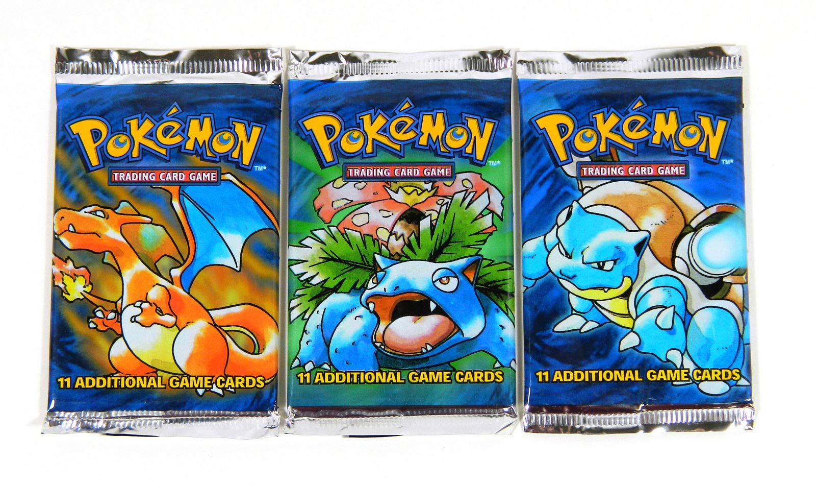 Pokemon Trading Card Game Base Set Booster Pack, 11 Cards per Pack