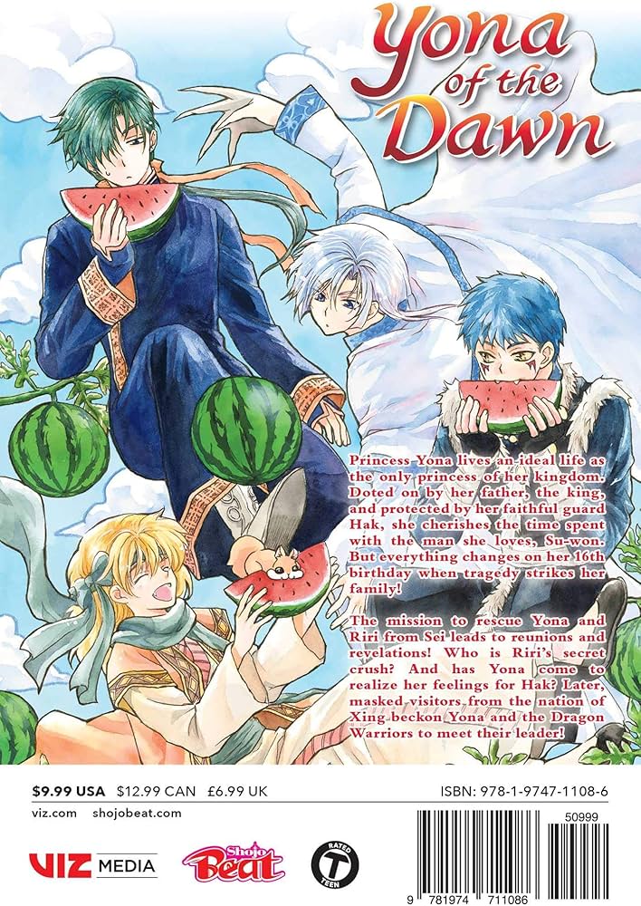 Amazon.com: Yona of the Dawn, Vol. 22: 9781974711086: Kusanagi