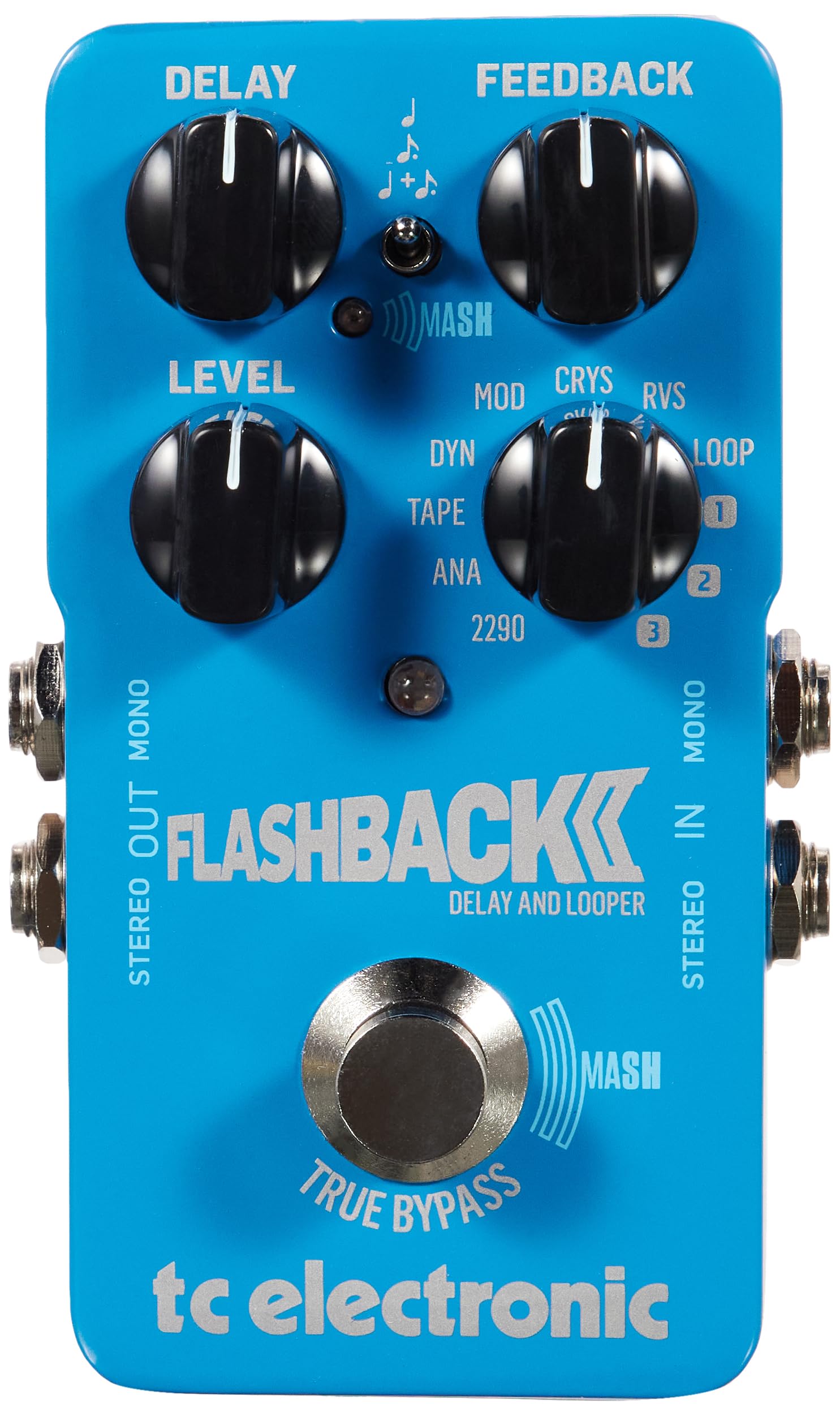 TC Electronic FLASHBACK DELAY & LOOPER Pedal para guitarra/baixo