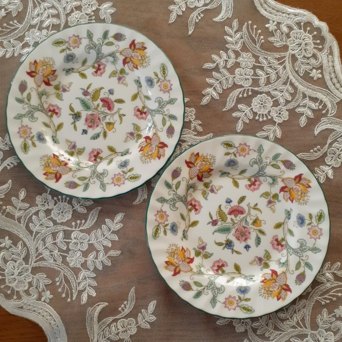 Amazon | MINTON ミントン ハドンホール ケーキ皿 取皿 2枚セット