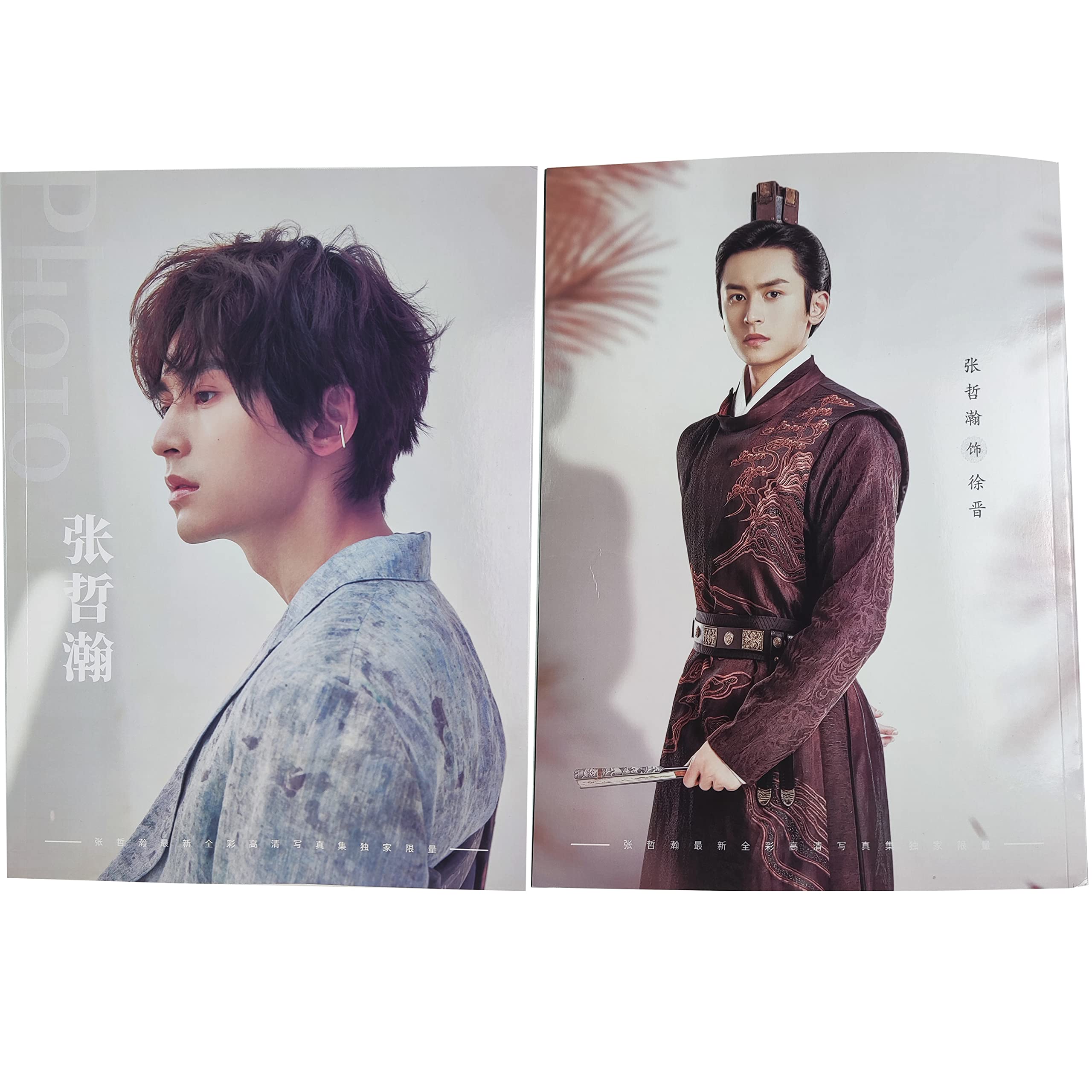 Amazon.co.jp: 月見竹取 張哲瀚 チャンジャーハン 写真集 64P