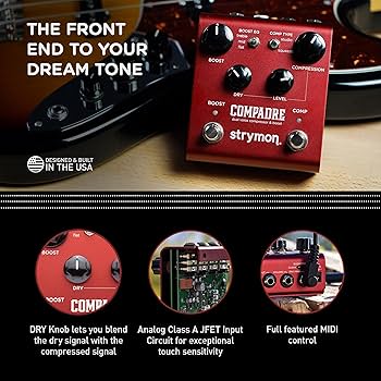 Amazon.com: Strymon Compadre Dual Voice Compressor and Boost
