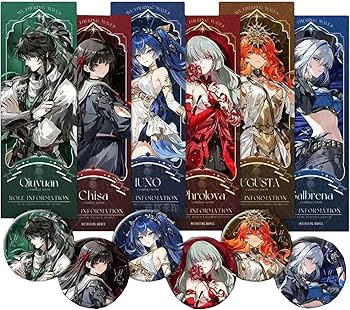 Amazon.co.jp: 鳴潮 オーロラチケット バッジ 新キャラ フローヴァ 仇