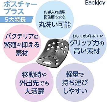 Amazon.co.jp: 【正規品】バックジョイ(BackJoy)骨盤サポートシート