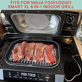 Amazon.com: FG551 Griddle Pan & Roast Rack for Ninja FG551/DG551