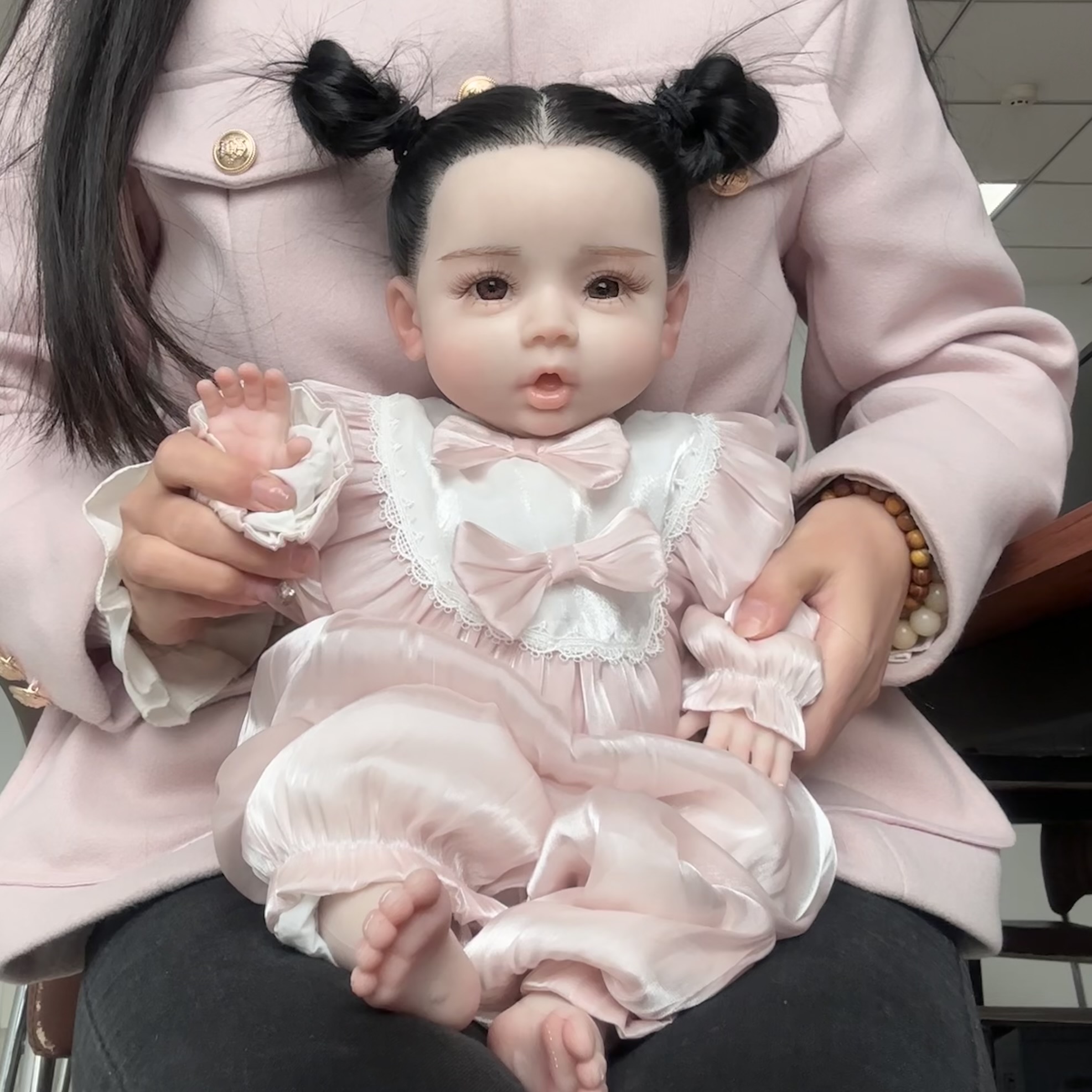 Amazon.co.jp: シリコン赤ちゃん人形 LINGZHANリボーンドール トドラー