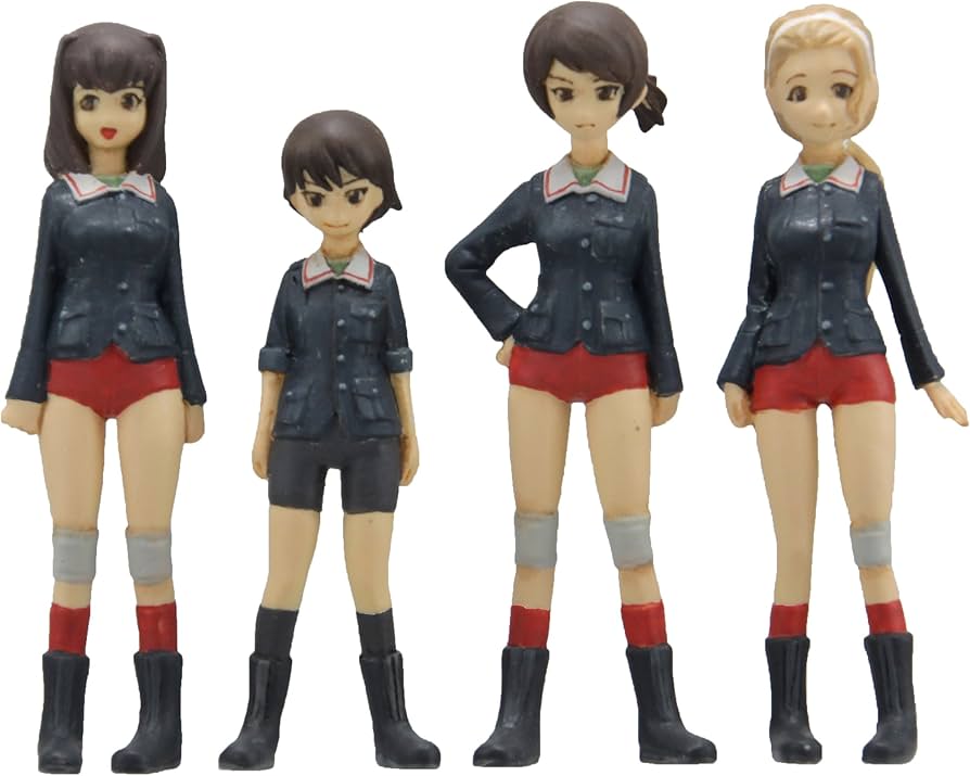 Amazon | ファインモールド ガールズ&パンツァー アヒルさんチーム