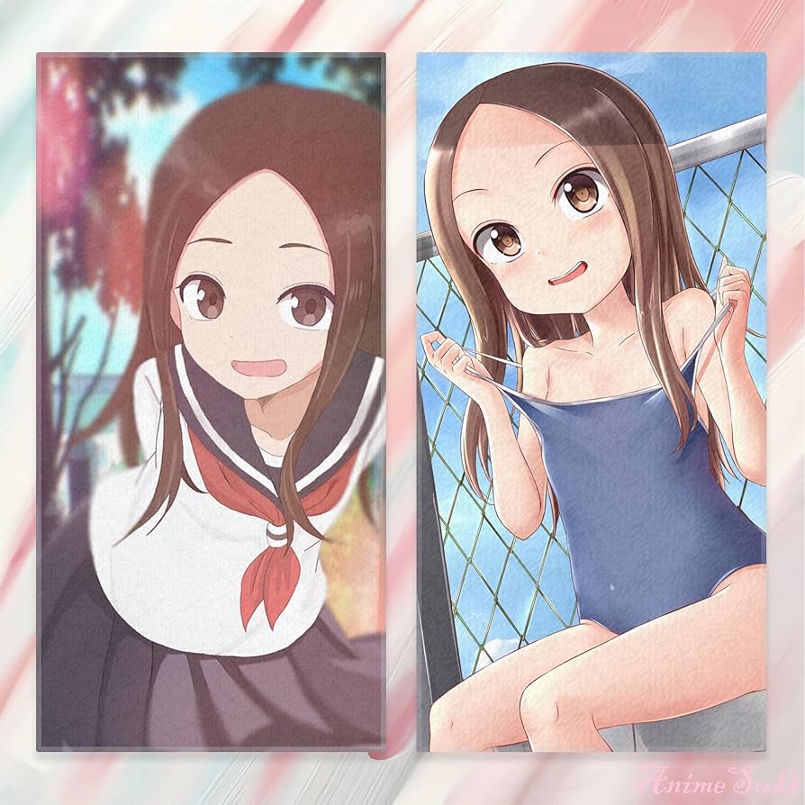 Amazon.co.jp: AnimeSuki バスタオル からかい上手の高木さん 高木さん