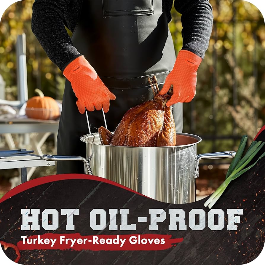 Amazon.com: KITCHEN PERFECTION Silicone Smoker Oven Gloves