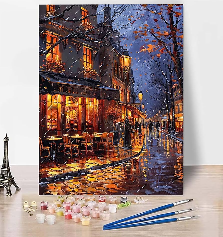 Amazon.co.jp: ペイントバイナンバー 市 Paint by Numbers 大人用