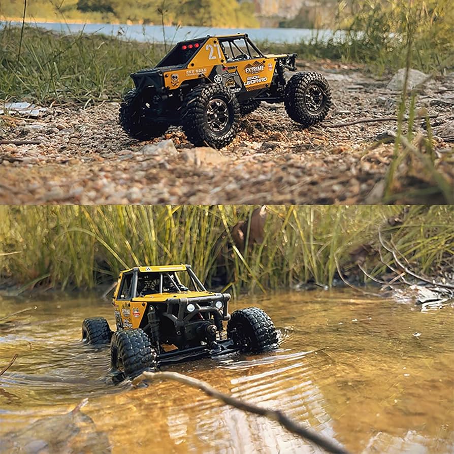 Amazon.co.jp: WHEELFUN UdiRC UCX2405PRO 1/24 4x4 RCロック