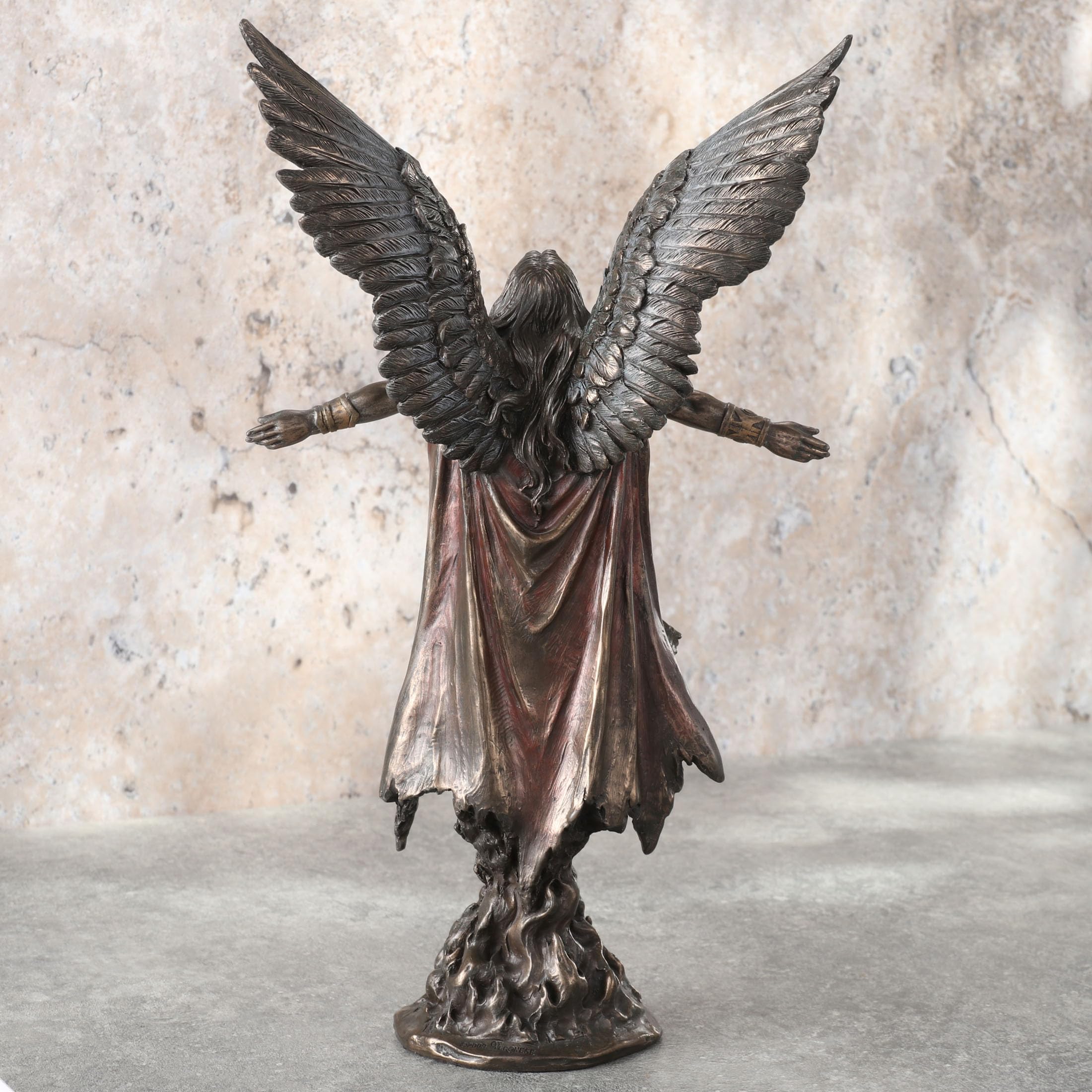 Amazon.com: Veronese 11 Inch Tall Ascending Angel Cold Cast Resin