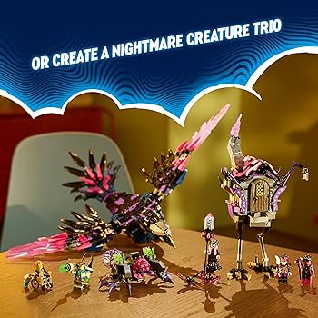 Amazon.com: LEGO DREAMZzz The Never Witch's Midnight Raven