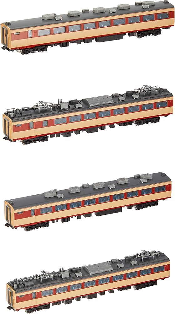 Amazon | TOMIX Nゲージ 485系 雷鳥 増結4両セット 92335 鉄道模型
