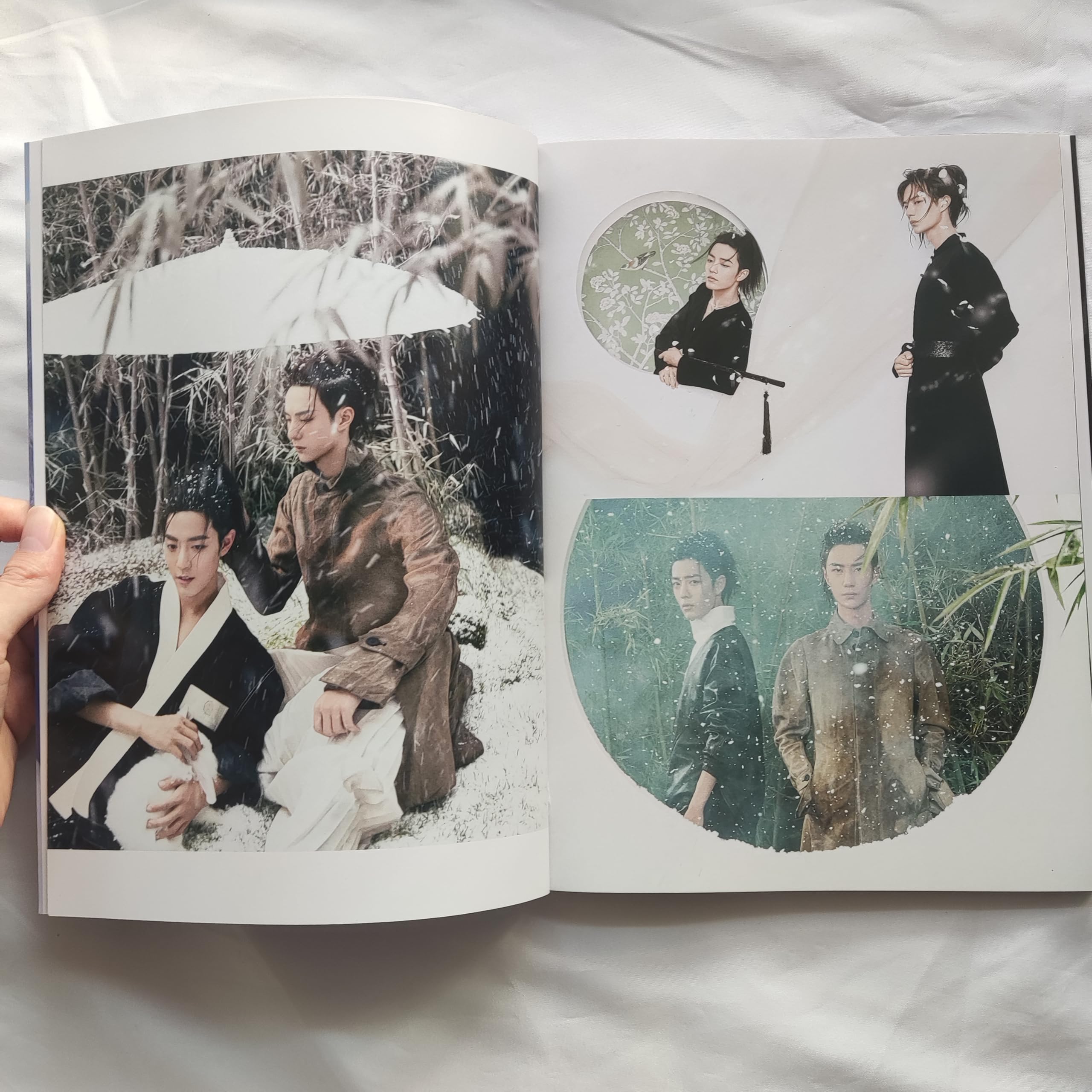 Amazon.co.jp: 月見竹取 博君一肖 陳情令 王一博&肖戦 写真集 80P