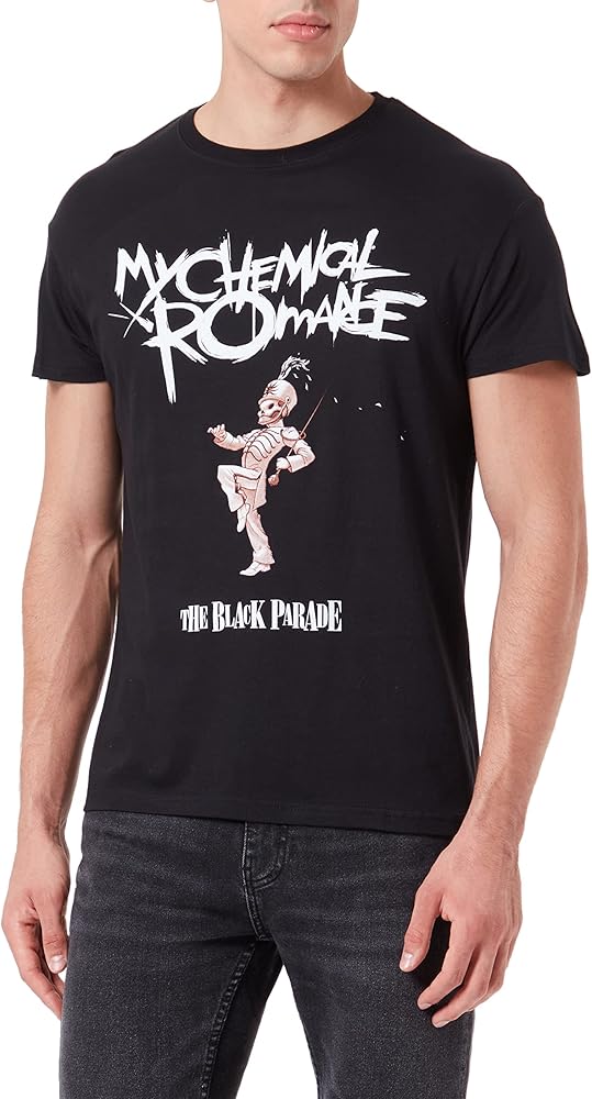 Amazon | [My Chemical Romance] T Shirt The ブラック Parade Cover
