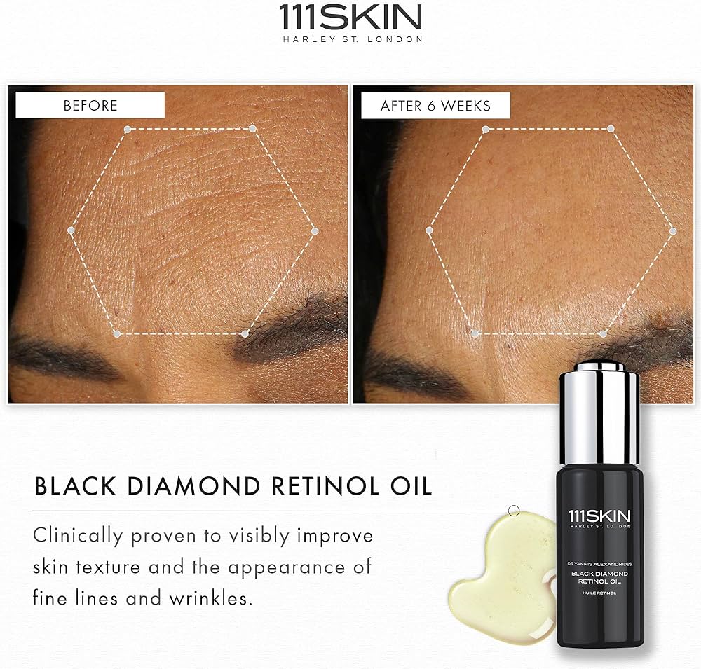 Amazon.com: 111SKIN Black Diamond Facial Retinol Oil with