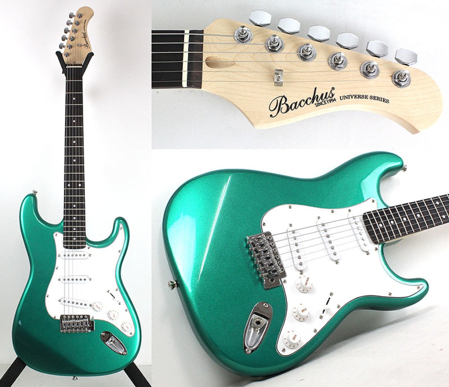 Amazon | Bacchus バッカス エレキギター BST-1R GRM | エレキギター