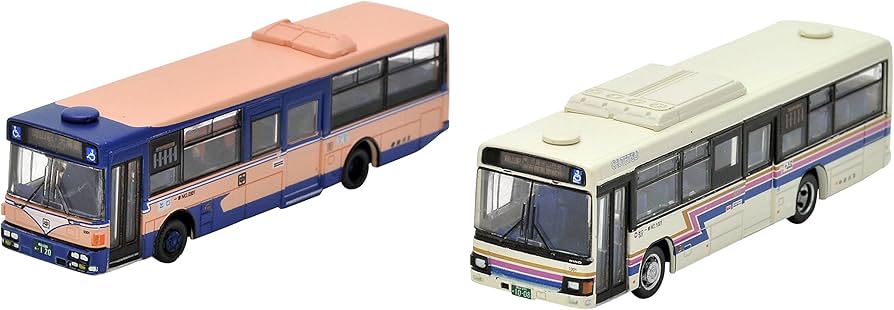 Amazon.co.jp: ザ・バスコレクション バスコレ 中鉄バス 新旧カラー 2