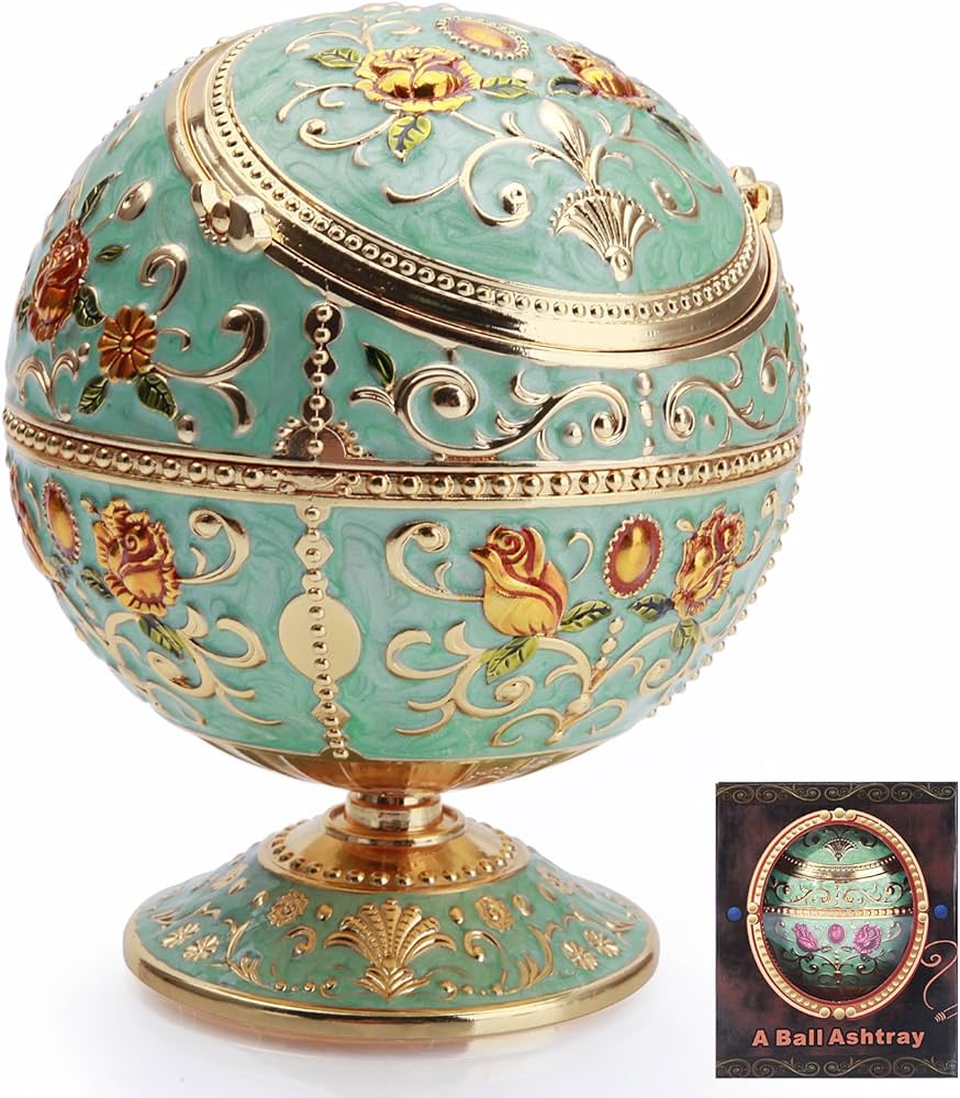 Amazon.com: K COOL Windproof Ashtray with Lid Metal Portable