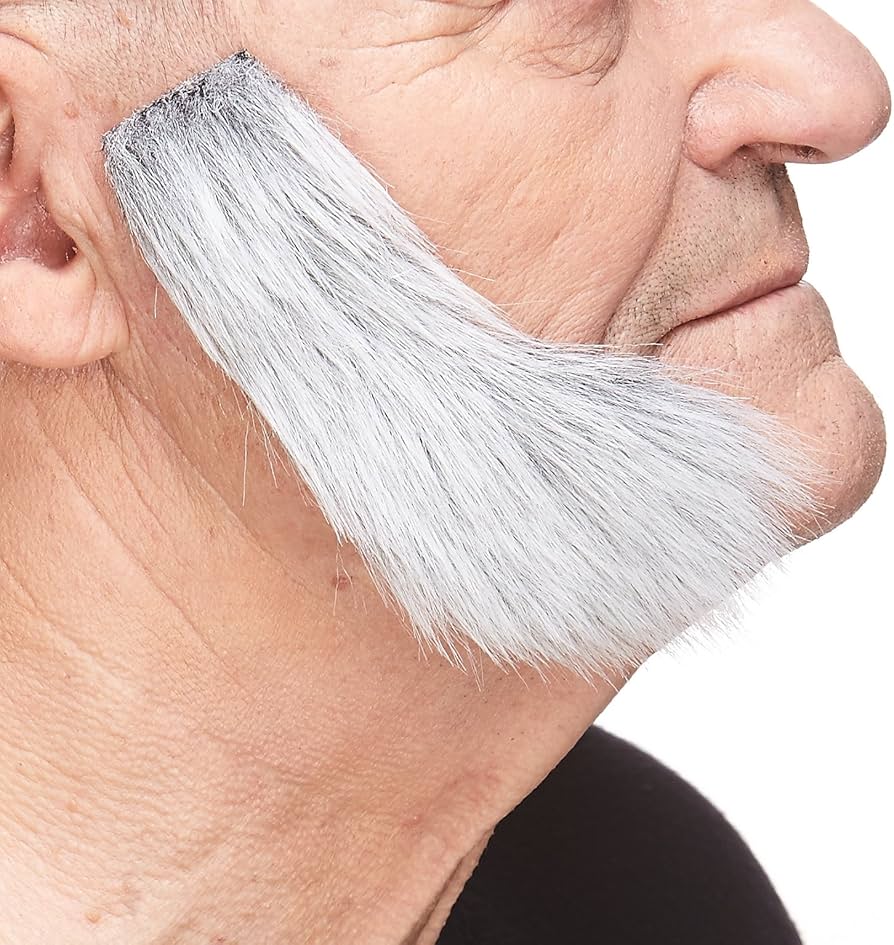 Amazon.co.jp: Mustaches 自己粘着 Sideburns 付け頬ひげ, 目新しい