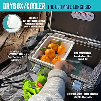 Amazon.com : Engel UC7 7.5qt Leak-Proof, Air Tight, Drybox Cooler