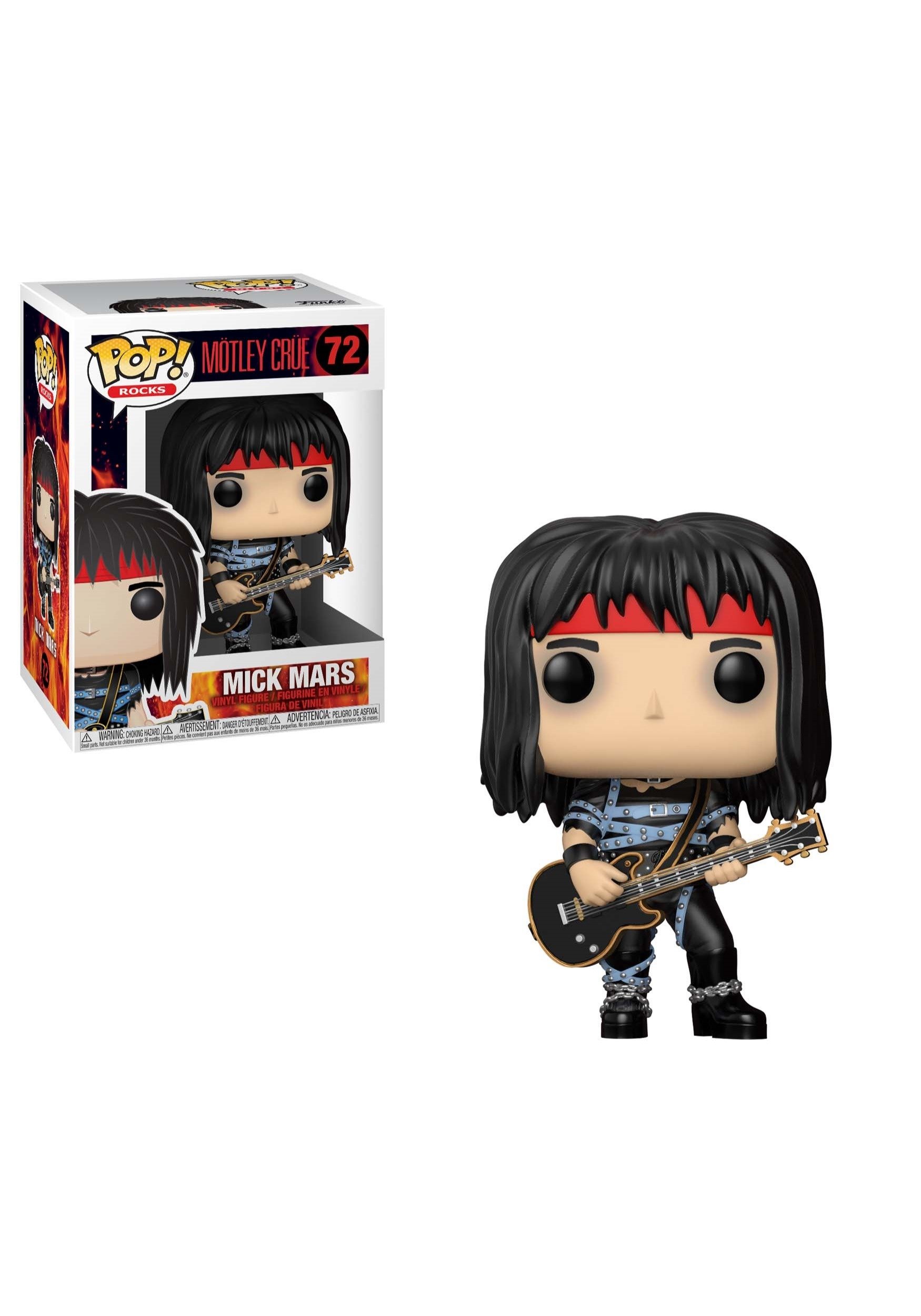 Amazon.com: Funko POP! Rocks: Mötley Crüe Mick Mars Collectible