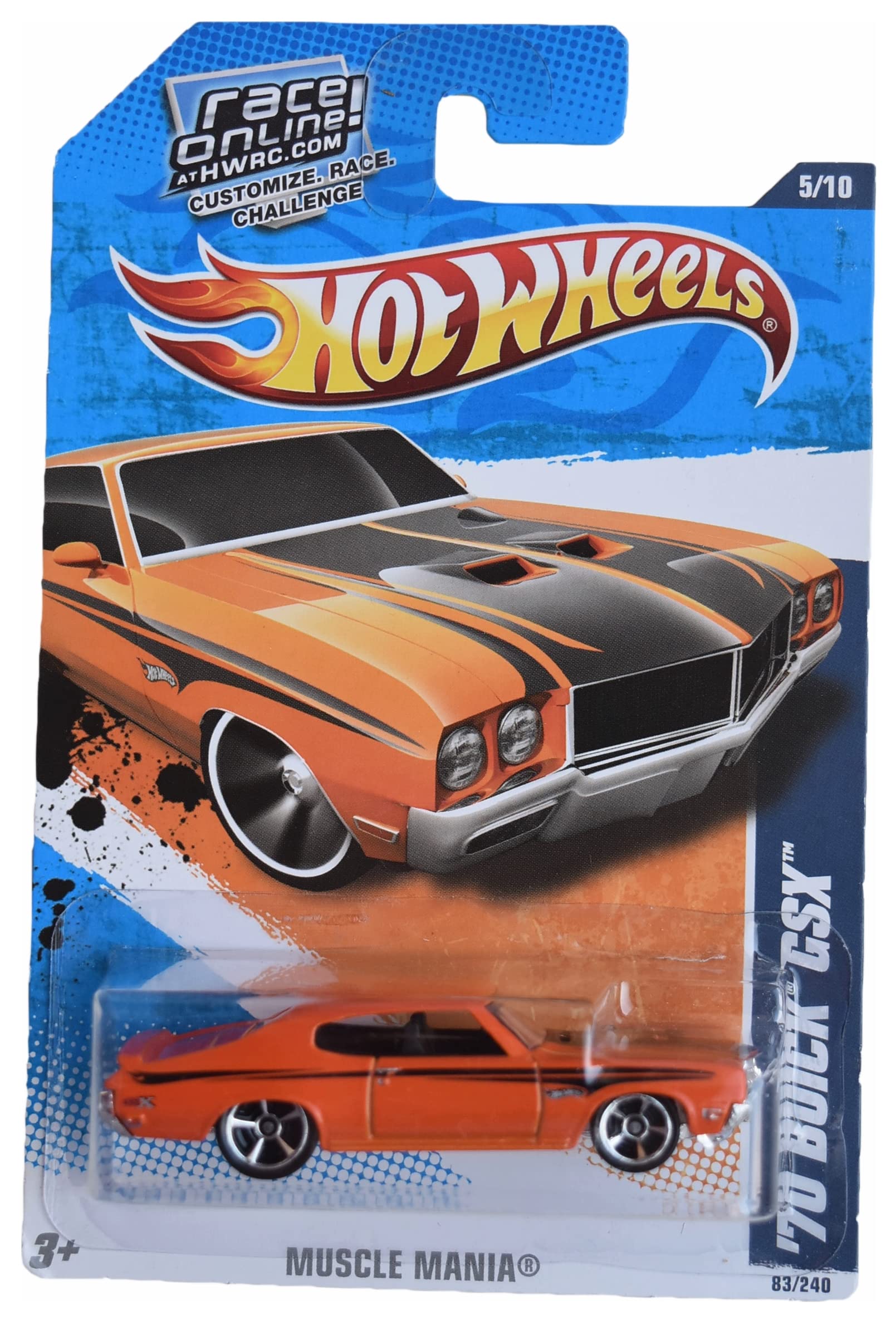 Amazon.com: Hot Wheels '70 Buick GSX - Muscle Mania 5/10 - Orange