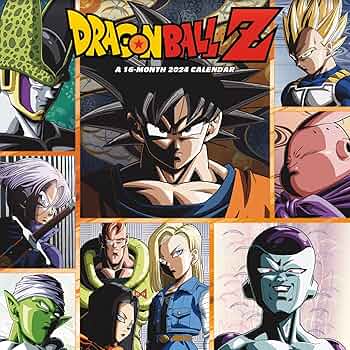 Amazon.co.jp: 2024年ドラゴンボールZ壁掛けカレンダー : 文房具
