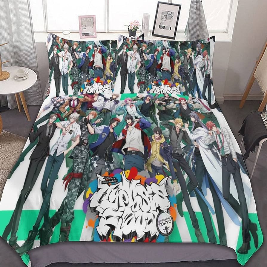 Amazon｜ヒプノシスマイク 布団カバー 3点セット シングル 寝具カバー