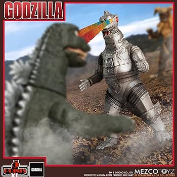 Amazon.co.jp: Mezco - ゴジラ vs メカゴジラ (1974) 3体箱入りセット
