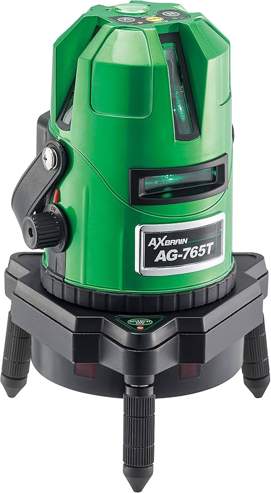 Amazon | アックスブレーン 高輝度自動探知グリーンレーザー墨出し器