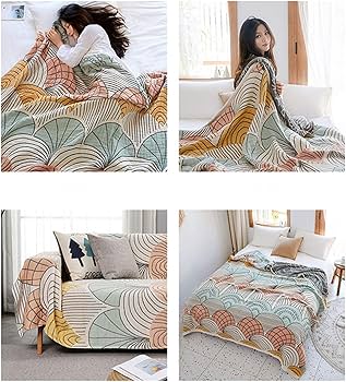 Amazon｜マルチカバー 200*300 ソファカバー 北欧風 綿 ブランケット