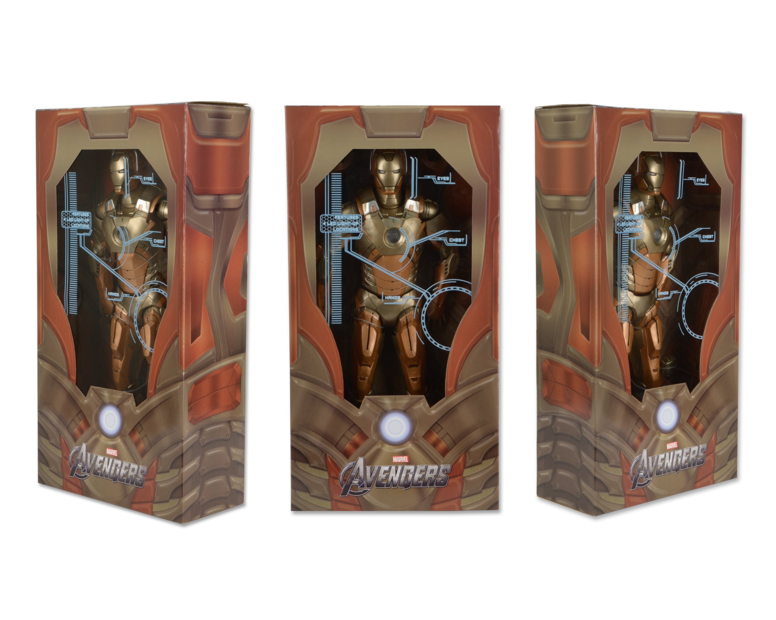 Amazon.co.jp: アベンジャーズ ネカ 1/4スケールフィギュア アイアン