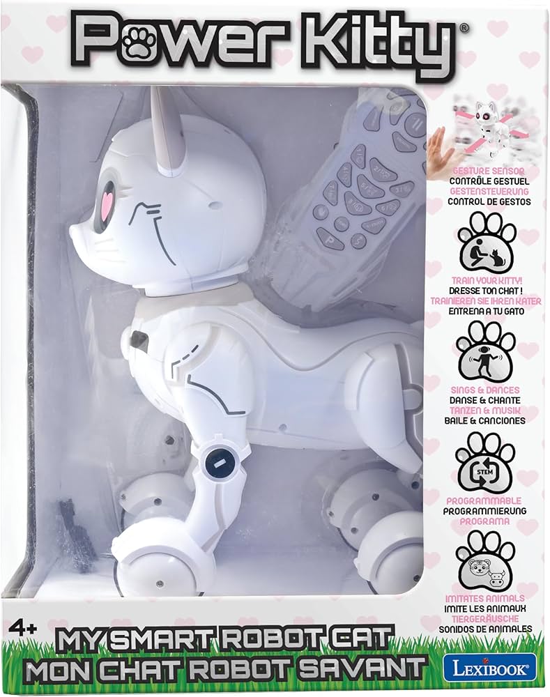 Amazon.com: LEXiBOOK - Power Kitty® - Remote Control Robot Cat