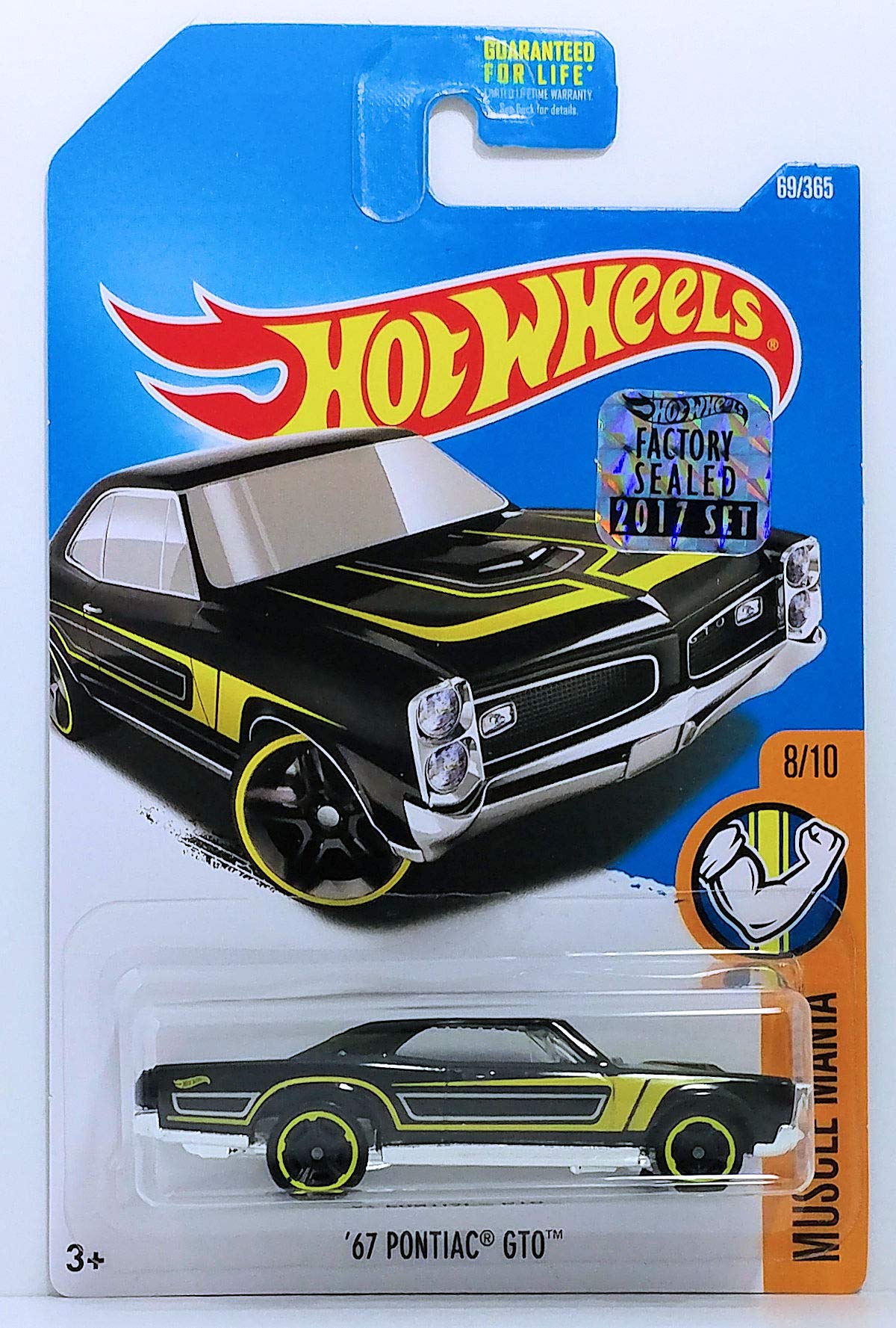 Amazon.com: Hot Wheels 2017 Muscle Mania '67 Pontiac GTO 69/365