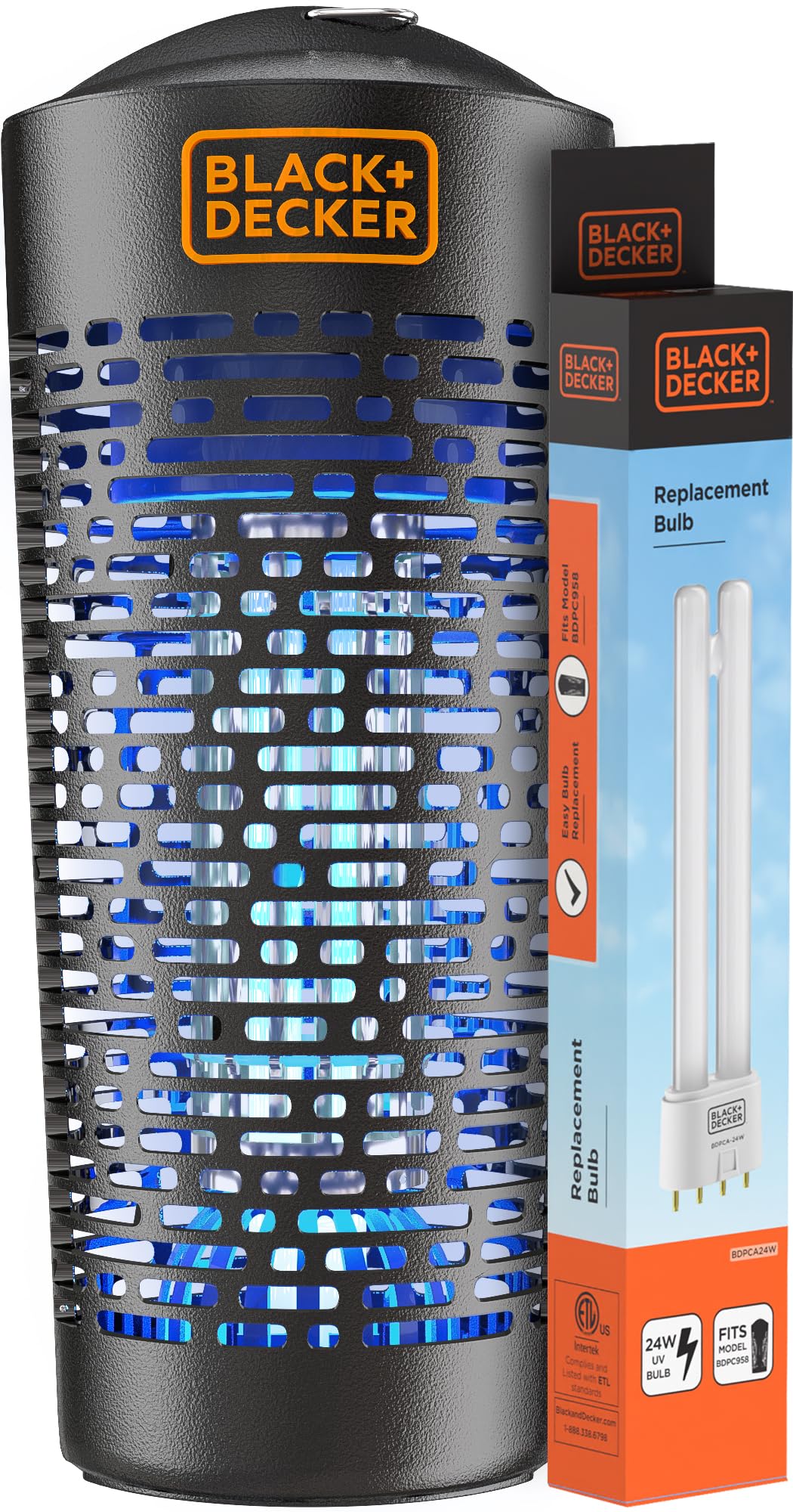 Amazon.com : BLACK+DECKER Bug Zapper- Mosquito Repellent & Fly