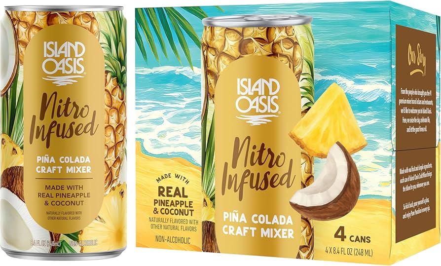 Amazon.com : Island Oasis Nitro Infused Pina Colada Craft Mixer