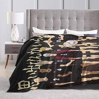 Amazon｜ハイキュー 稲荷崎 ブランケット フランネル 多機能フランネル