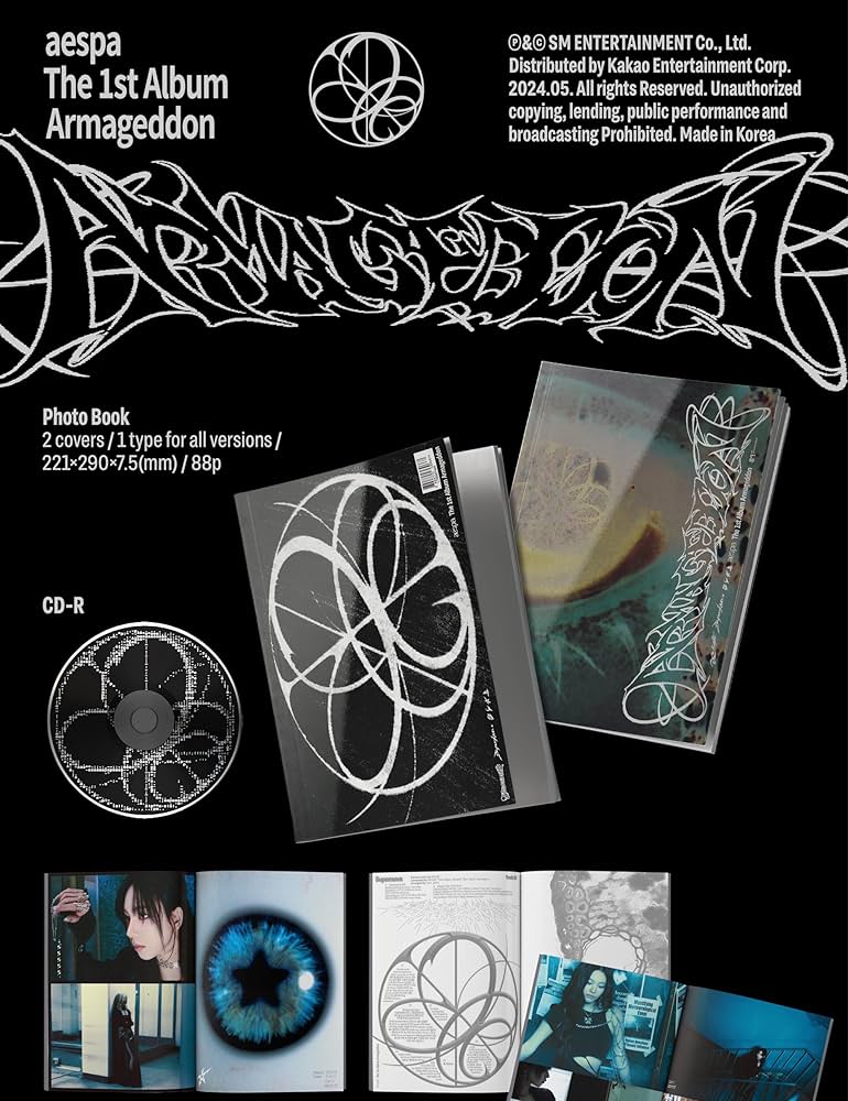 aespa Armageddon 1st Album Contents+Tracking Sealed (Authentic