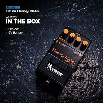 Amazon.com: BOSS HM-2W Heavy Metal Guitar Effects Pedal