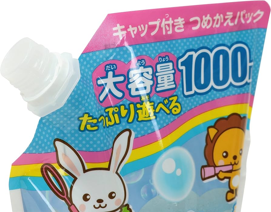 Amazon | 池田工業社 しゃぼん玉補充液1000ml(エコパック) [ しゃぼん