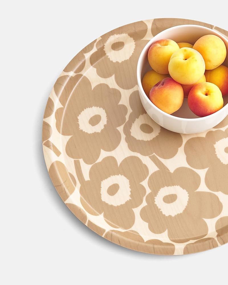 Amazon.com | MARIMEKKO Unikko Birch Serving Tray — Refine Your