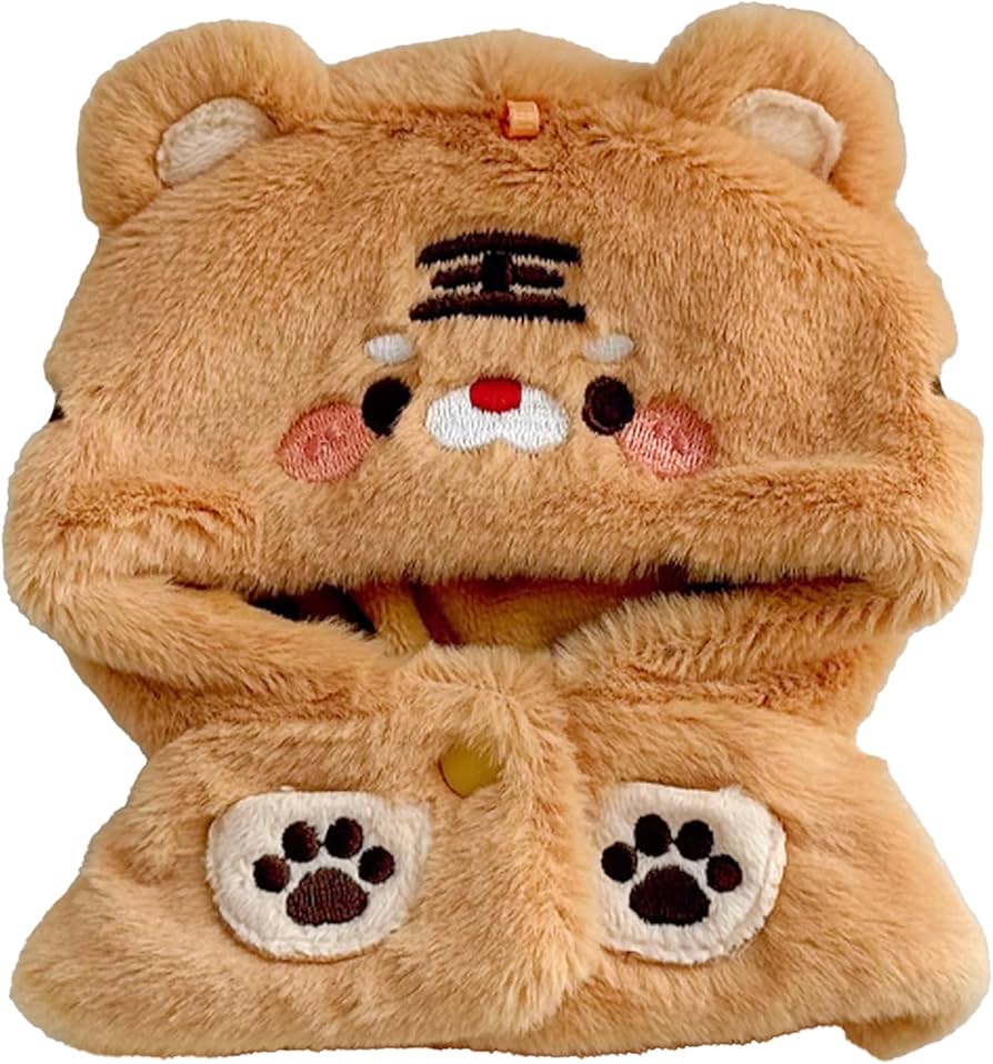 Amazon.co.jp: もこもこアニマル着ぐるみ 10cm用 虎 ぬい服 着ぐるみ