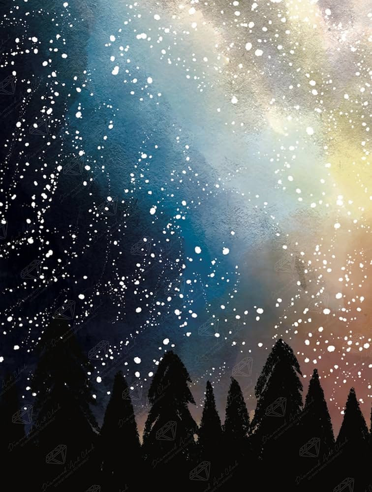 Amazon.com: DIAMOND ART CLUB The Milky Way Diamond Painting Kit
