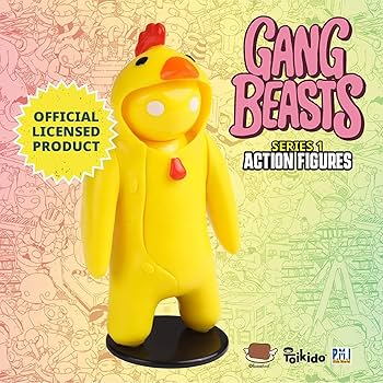 Amazon.co.jp: Gang Beasts アクションフィギュア 究極のコレクター
