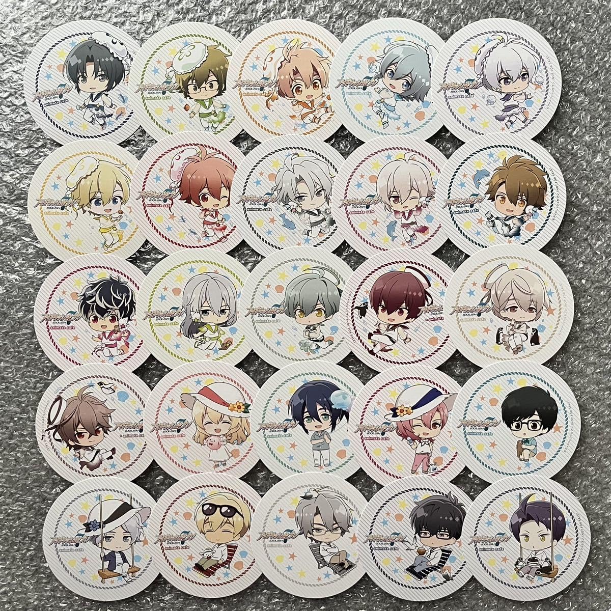 Amazon.co.jp: アイドリッシュセブン アニメイトカフェ コースター 全